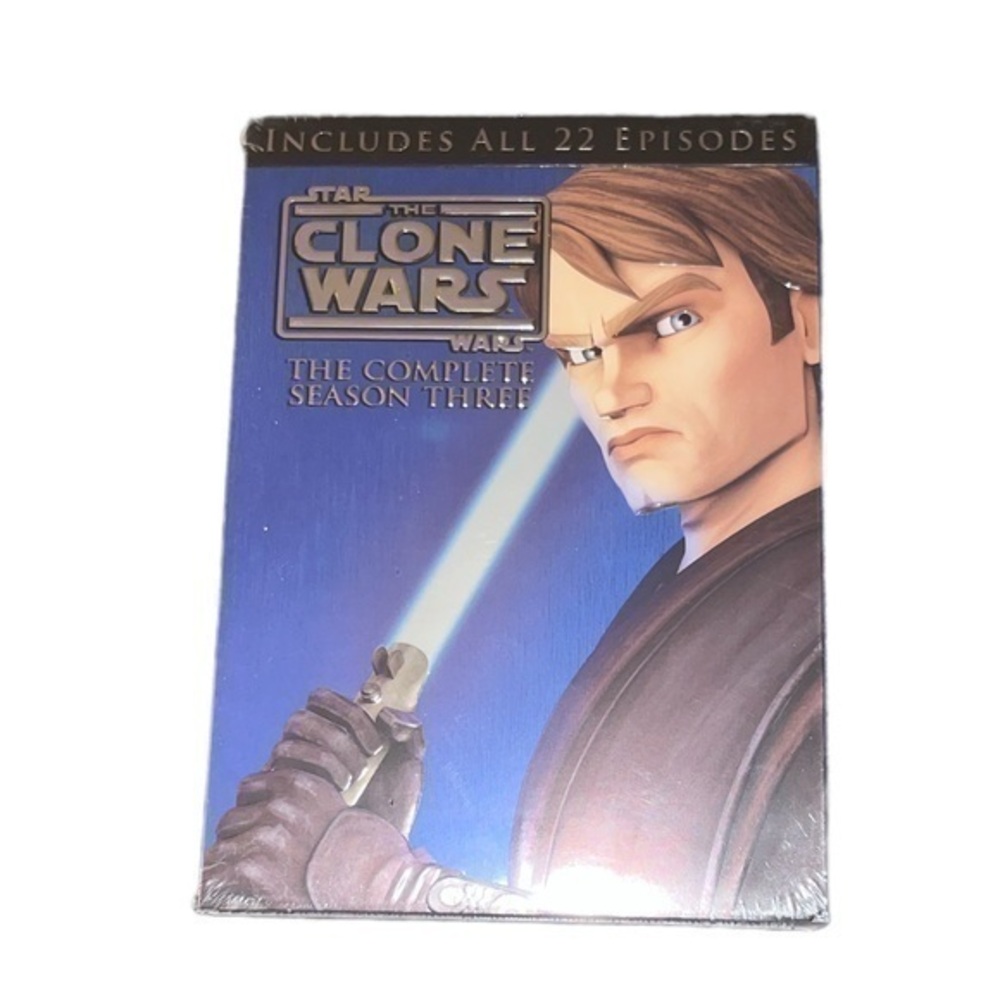 SEALED Star Wars Clone Wars Season 3 DVD